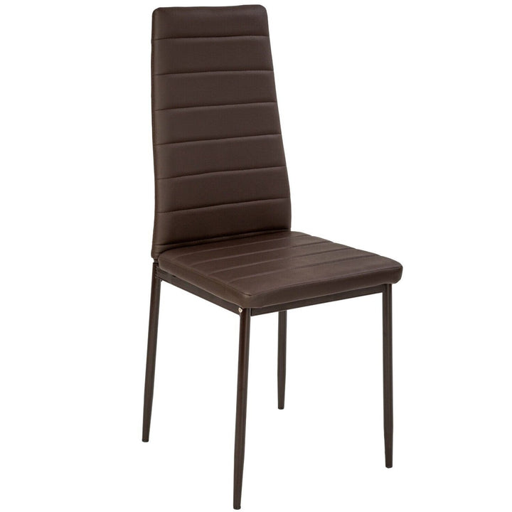 Silla de Comedor en Polipiel/metal (Pack 6)