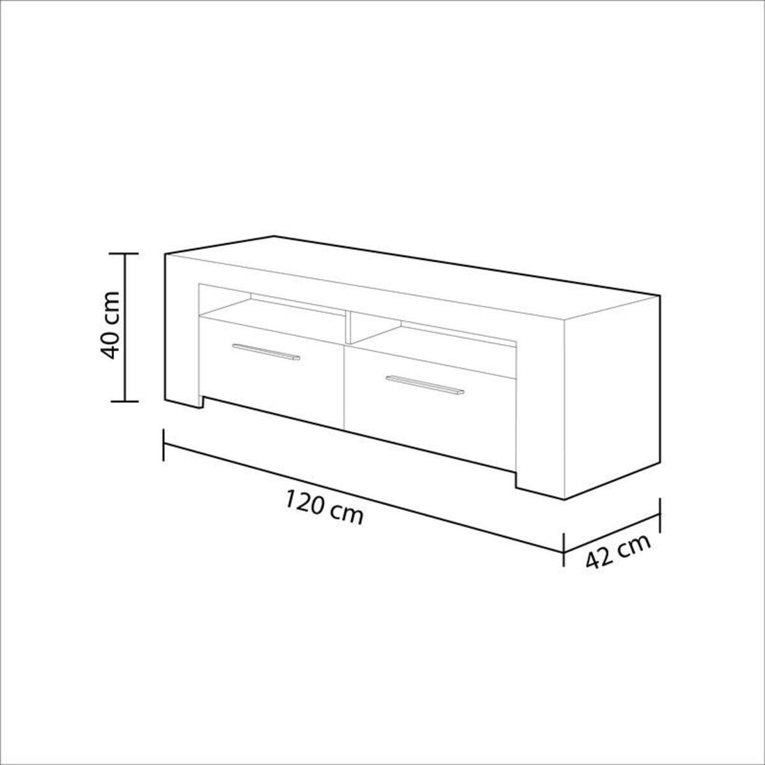 Mueble Bajo TV Ambit 2 Puertas