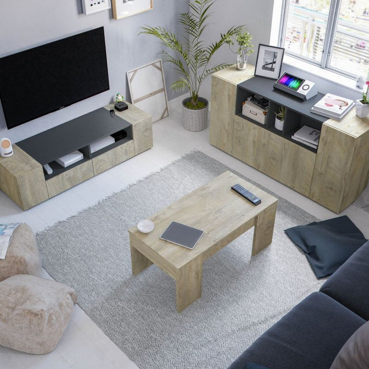 Mueble TV 4 Puertas Tamiko