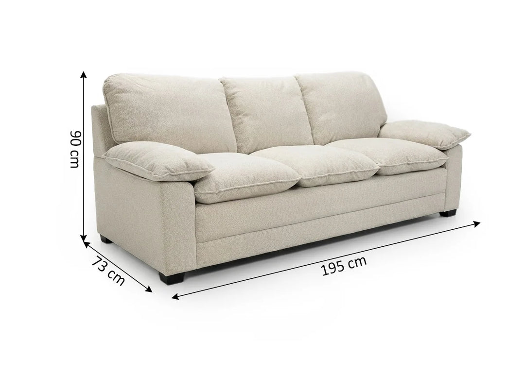 Sofa 3 Plazas Noon 195cm